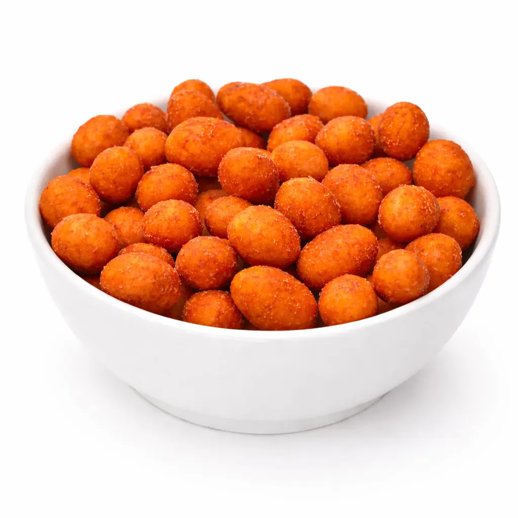 Crunchy Coated Peanuts Pizza